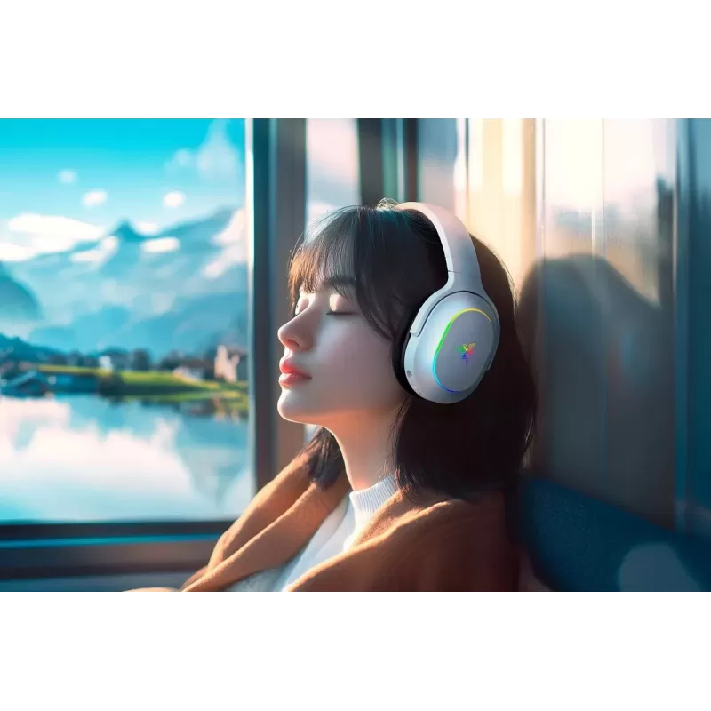 Беспроводные игровые наушники RAZER BARRACUDA X Chroma Цвет:белый