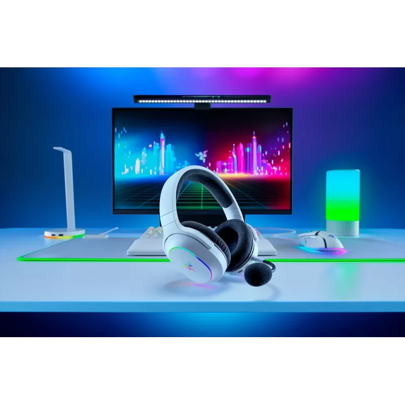 Беспроводные игровые наушники RAZER BARRACUDA X Chroma Цвет:белый