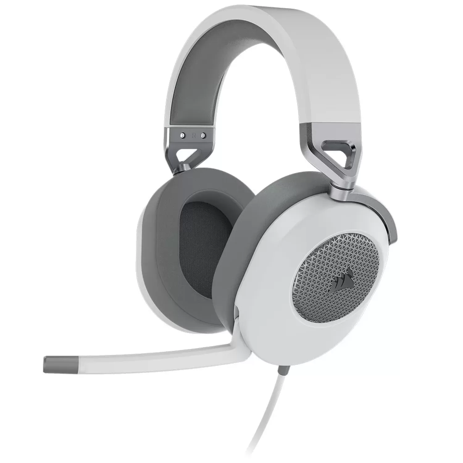 Wired Gaming Headphones Corsair HS65 SURROUND 7.1 - white
