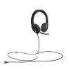 אוזניות חוטיות Logitech USB H540 צבע שחור