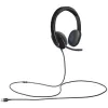 אוזניות חוטיות Logitech USB H540 צבע שחור