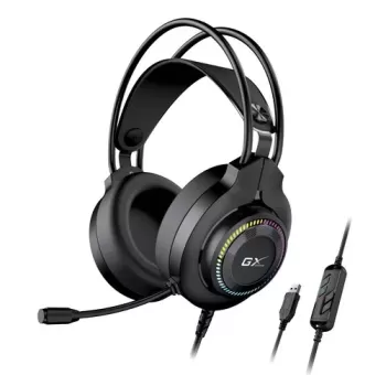 אוזניות גיימינג חוטיות Genius HS-GX580U Gaming Headset אוזניות גיימינג חוטיות Genius HS-GX580U Gaming Headset