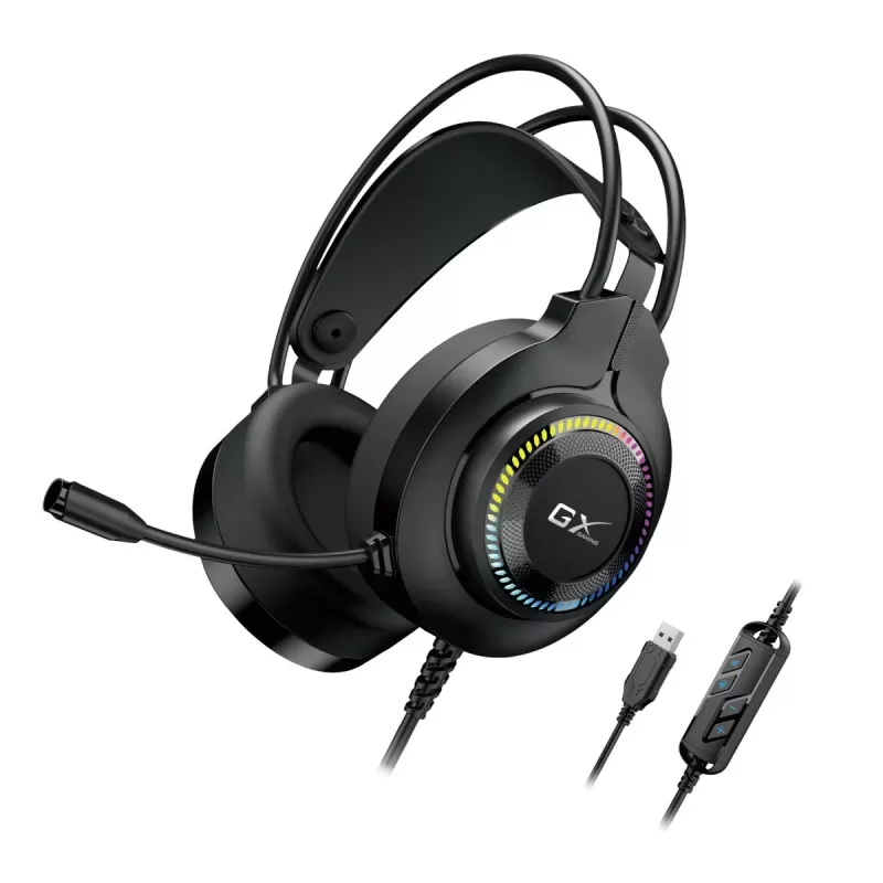 אוזניות גיימינג חוטיות Genius HS-GX580U Gaming Headset