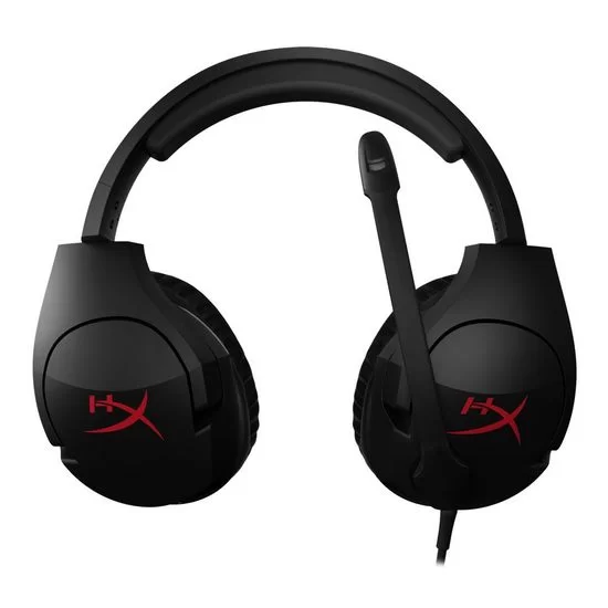 אוזניות גיימינג Kingston Cloud Stinger Gaming Headset for PC & PS4 צבע שחור, אדום