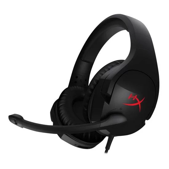 אוזניות גיימינג Kingston Cloud Stinger Gaming Headset for PC & PS4 צבע שחור, אדום