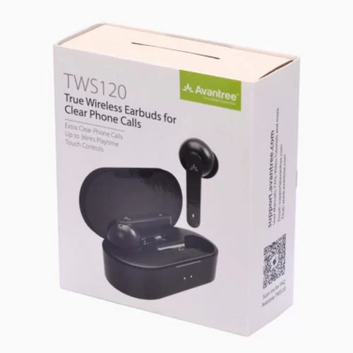 Наушники-Вкладыши Bluetooth Avantree TWS120 True Wireless Цвет:чёрный