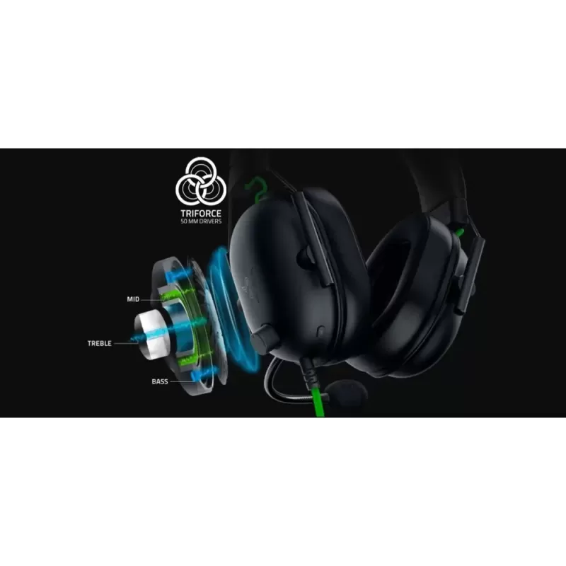 Wired Gaming Headphones RAZER BlackShark V2 X - black