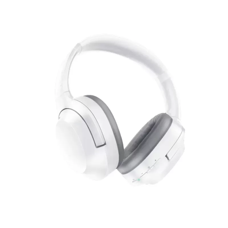 אוזניות גיימינג אלחוטיות RAZER Opus X - Mercury - לבן