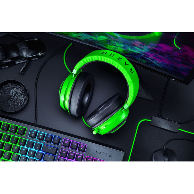 Wired Gaming Headphones RAZER KRAKEN green