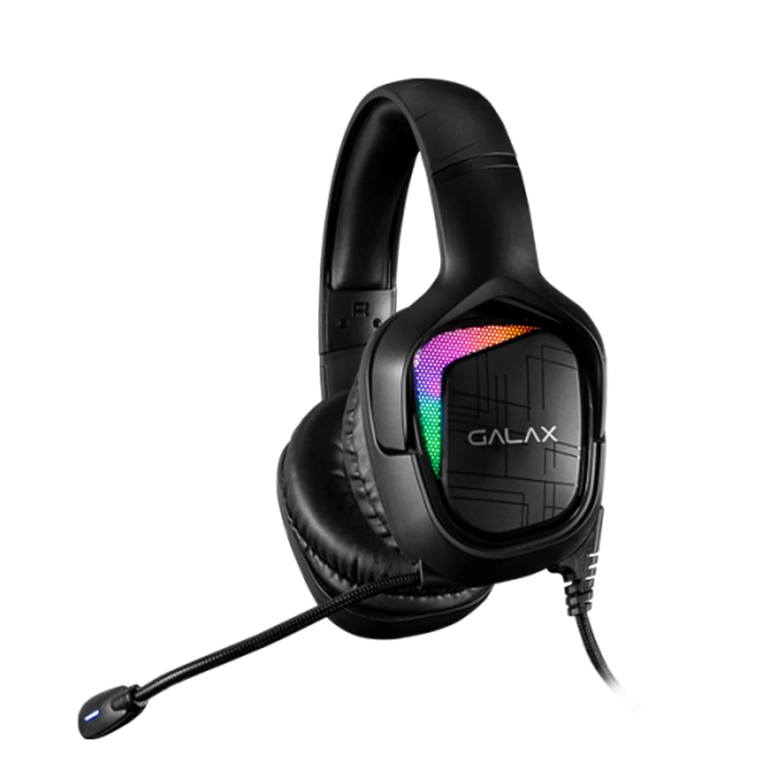 Wired Gaming Headphones Galax (SNR-04) USB 7.1 Channel RGB Color:black