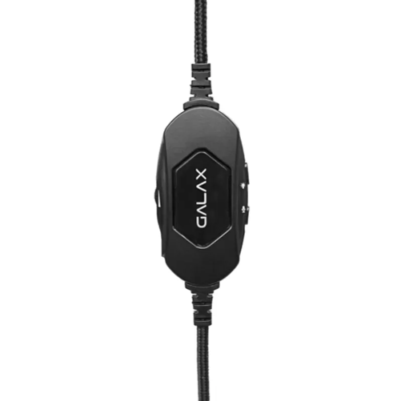 Wired Gaming Headphones Galax (SNR-04) USB 7.1 Channel RGB Color:black Wired Gaming Headphones Galax (SNR-04) USB 7.1 Channel RGB Color:black