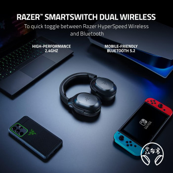 Беспроводные игровые наушники RAZER Barracuda X черный