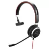 אוזניות קשת מונו חוטיות עם מיקרופון מובנה Jabra Evolve 40 MS Mono USB-A Headset צבע שחור