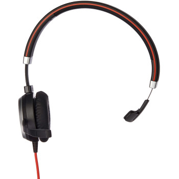 Проводные моно накладные наушники с встроенным микрофоном Jabra Evolve 40 MS Проводные моно накладные наушники с встроенным микрофоном Jabra Evolve 40 MS