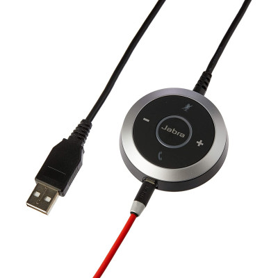 Wired Mono Over-Ear Headphones with Built-in Microphone Jabra Evolve 40 MS Mono Wired Mono Over-Ear Headphones with Built-in Microphone Jabra Evolve 40 MS Mono