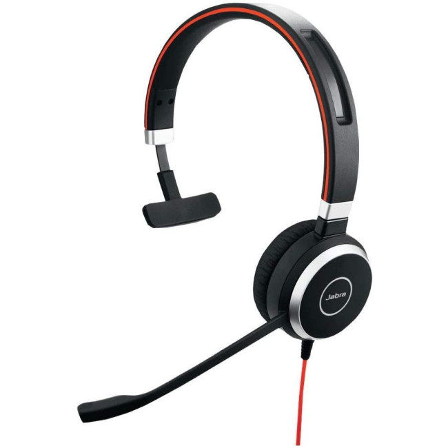 Проводные моно накладные наушники с встроенным микрофоном Jabra Evolve 40 MS