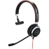 Проводные моно накладные наушники с встроенным микрофоном Jabra Evolve 40 MS Mono USB-A Headset Цвет:чёрный