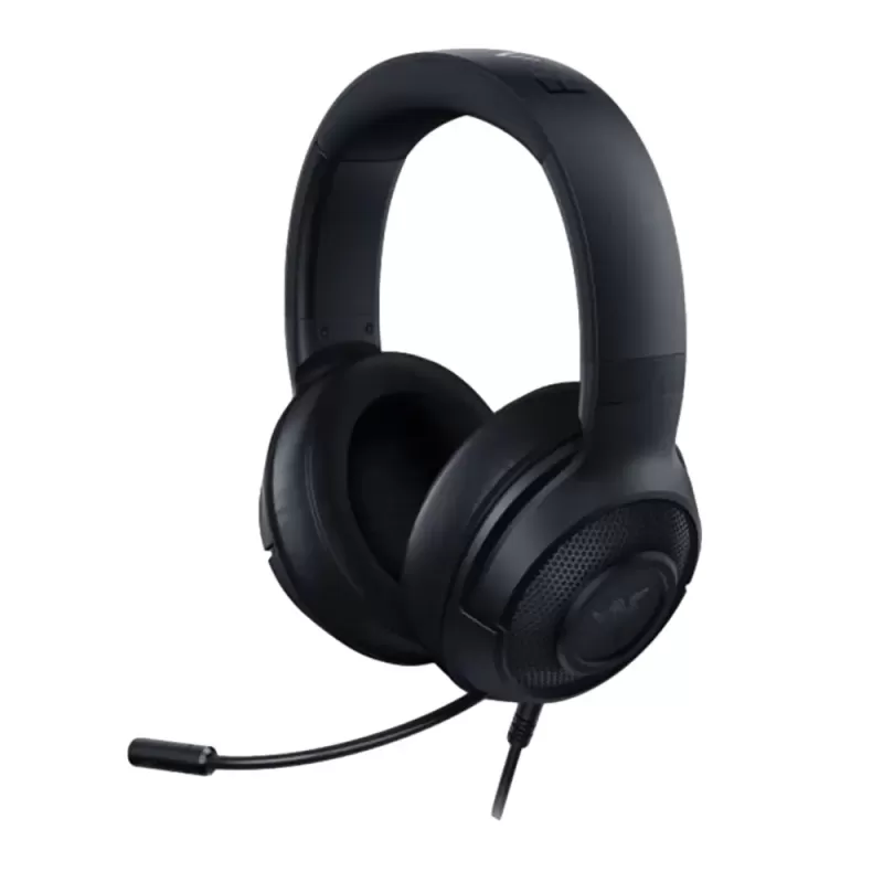 אוזניות גיימינג חוטיות RAZER Kraken X Lite צבע שחור