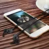 Наушники со встроенным микрофоном, подходящие для занятий спортом (Earbuds) Avantree Wired Headphones & Mic – Earbuds With In-line Control Цвет:чёрный