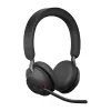 Wireless headphones with microphone Jabra Evolve2 65 MS USB-A Bluetooth Stereo Headset black