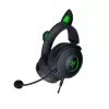 אוזניות גיימינג חוטיות RAZER KRAKEN KITTY V2 PRO שחור