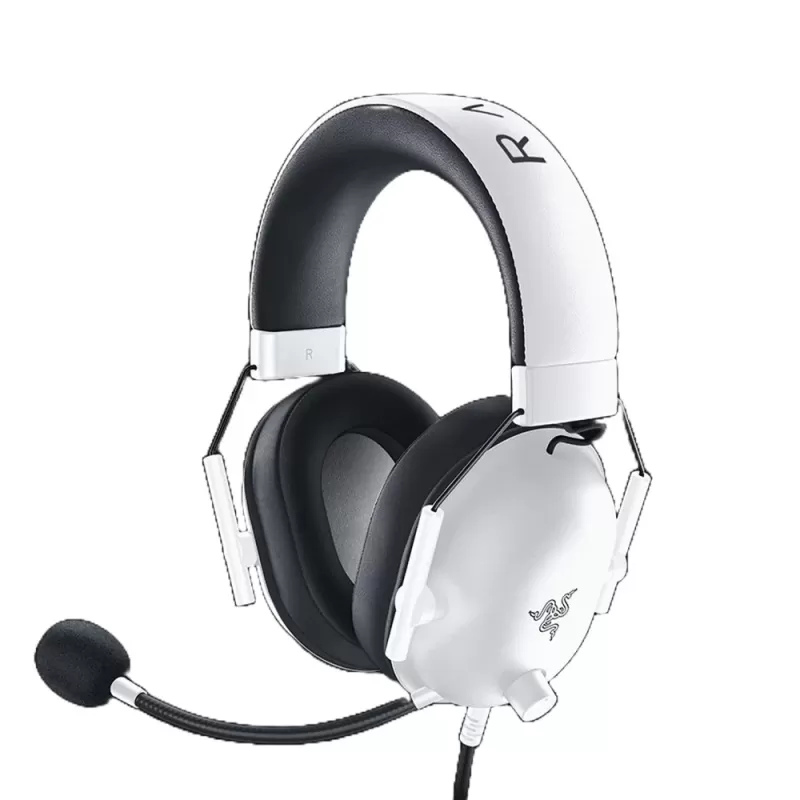 Wired Gaming Headphones RAZER BLACKSHARK V2 X - white