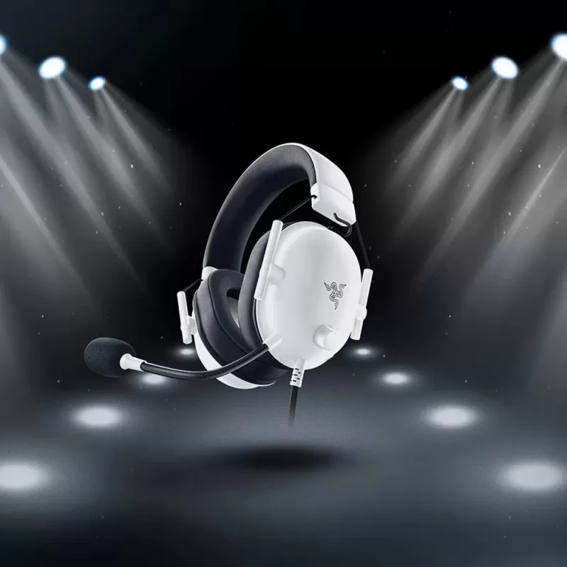 Wired Gaming Headphones RAZER BLACKSHARK V2 X - white