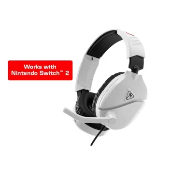 Проводные Игровые Наушники Turtle Beach Recon 70 Headset Nintendo Switch 2 white