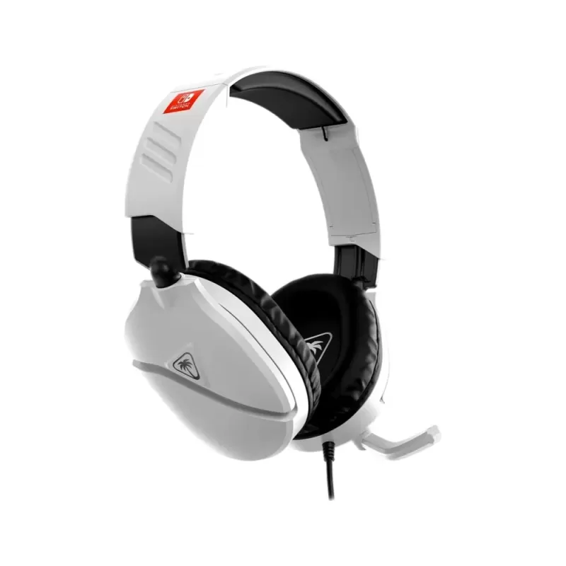 אוזניות גיימינג חוטיות Turtle Beach Recon 70 Headset Nintendo Switch 2 לבן