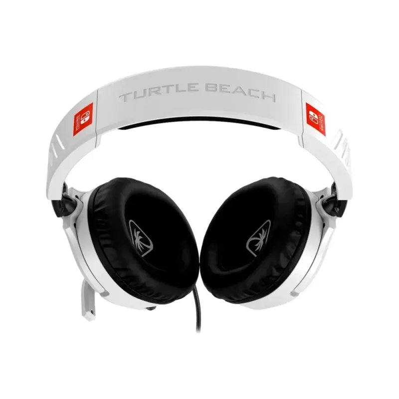 אוזניות גיימינג חוטיות Turtle Beach Recon 70 Headset Nintendo Switch 2 לבן