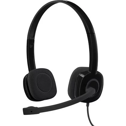Wired Headphones Logitech H151 Retail Color:black
