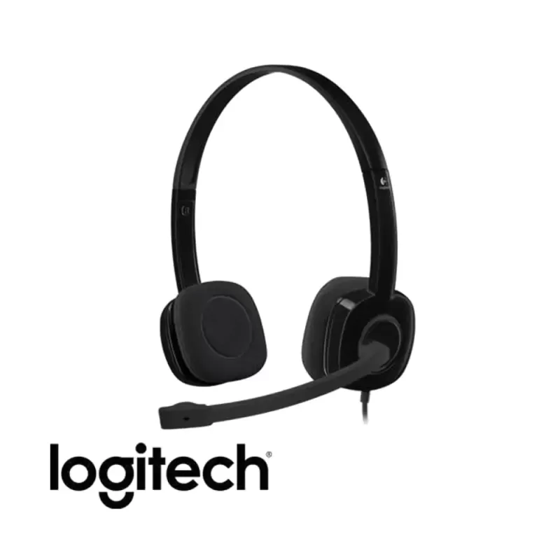 Wired Headphones Logitech H151 Retail Color:black