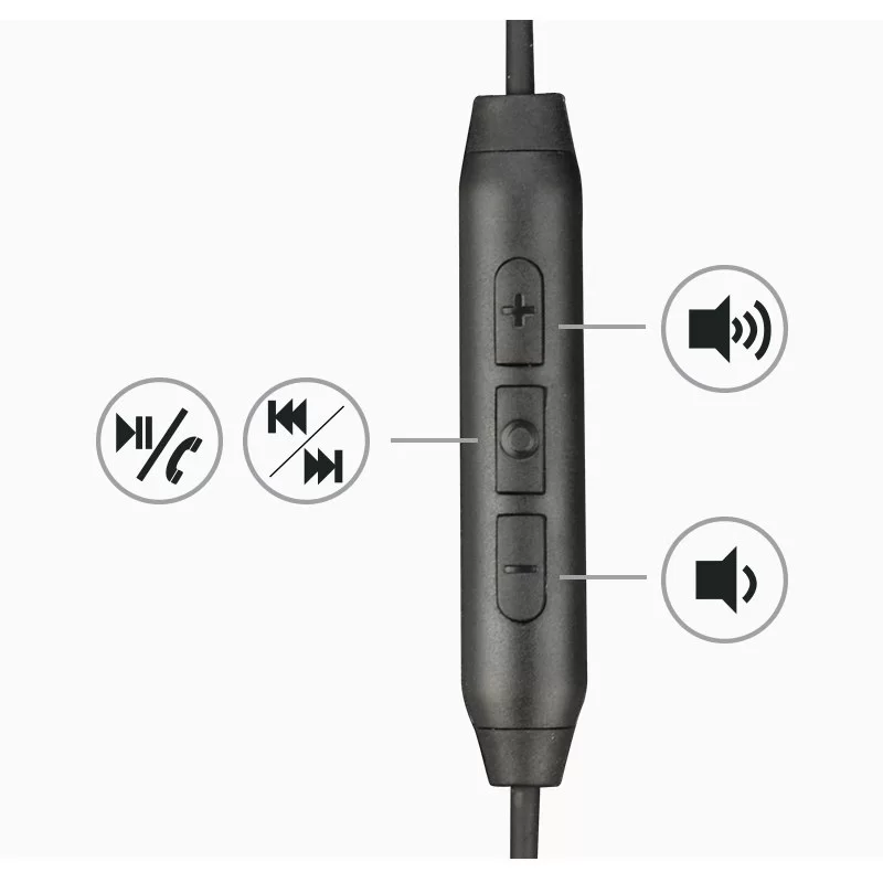 Wired Headphones with Microphone Avantree Over the Ear Headphones & Mic Color:black