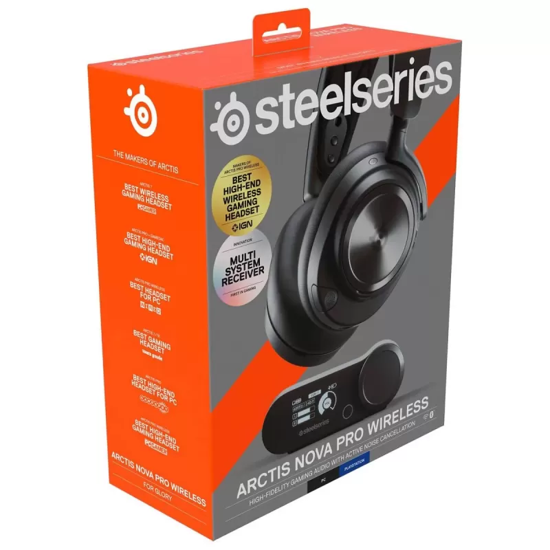 Беспроводные игровые наушники SteelSeries Arctis Nova Pro Playstation Wireless black