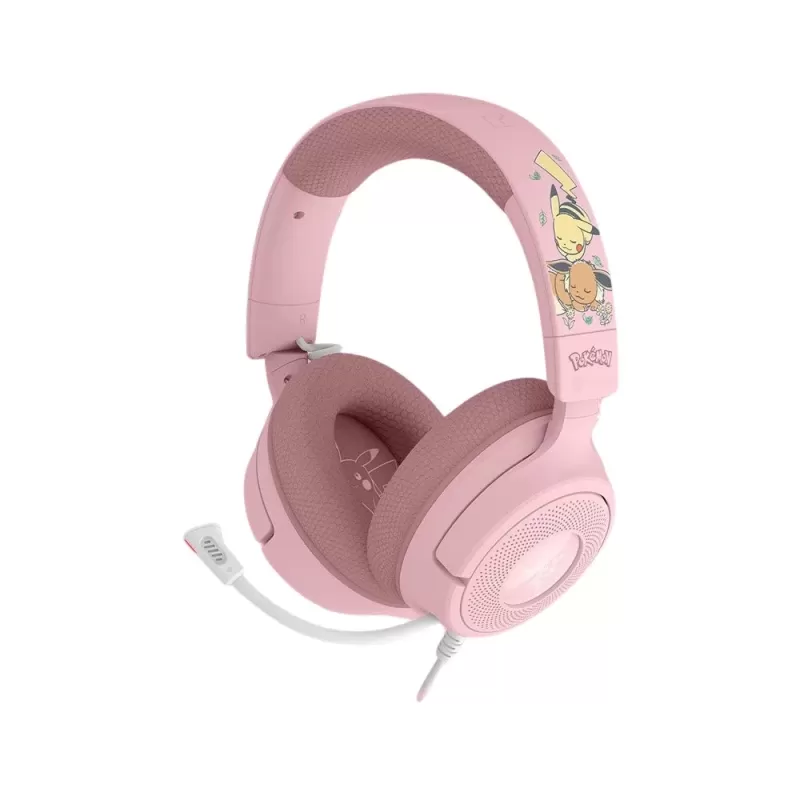 Проводные Игровые Наушники RAZER Kraken V4 X Pikachu & Eevee Edition
