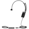 אוזנייה חוטית Yealink UH36 Mono USB-C צבע שחור, כסוף