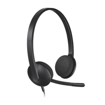 Headphones Logitech H340 Color:black