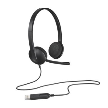Headphones Logitech H340 Color:black
