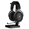 אוזניות גיימינג Corsair HS60 PRO SURROUND Gaming Headset Carbon צבע אפור