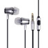 In-ear stereo Headphones with microphone Silver Line FDH-105 silver