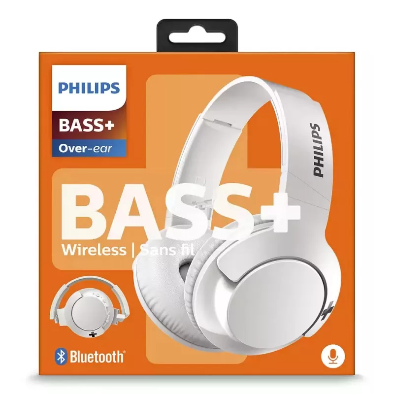 אוזניית Bluetooth Philips SHB3175WT לבן