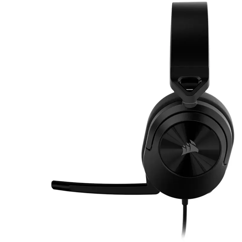 אוזניות גיימינג חוטיות Corsair HS55 STEREO Wired Gaming Headset - קרבון