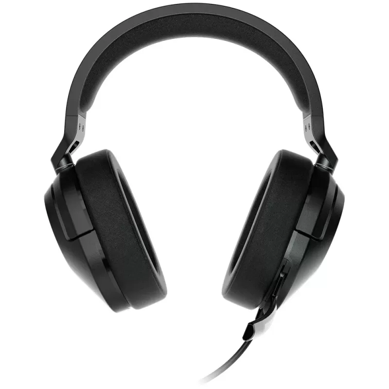 אוזניות גיימינג חוטיות Corsair HS55 STEREO Wired Gaming Headset - קרבון