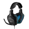 Проводные Игровые Наушники Logitech G432 7.1 Surround Sound Цвет:чёрный, синий