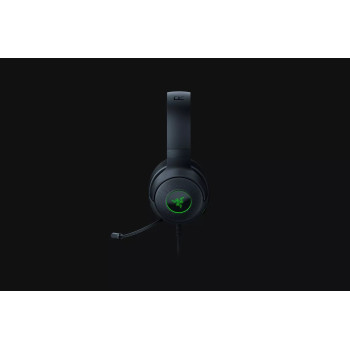 אוזניות גיימינג חוטיות RAZER KRAKEN V3 X USB צבע שחור