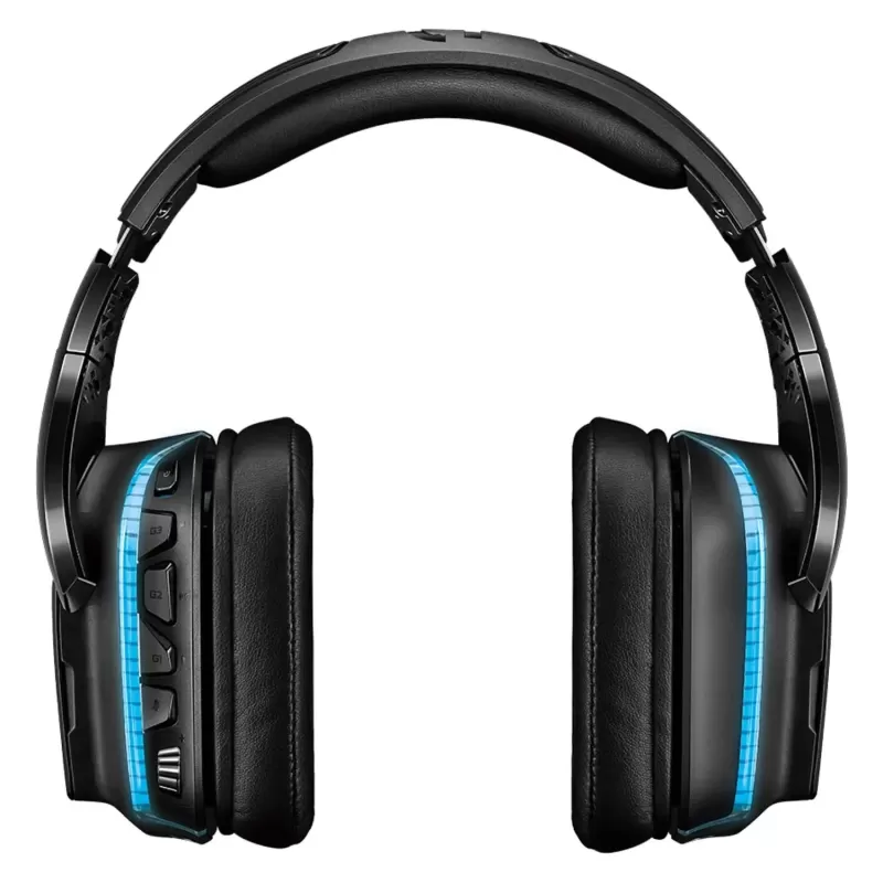Wireless gaming headband headphones with built-in microphone Logitech G935