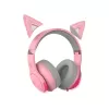 אוזניות אלחוטיות Edifier G5BT Cat Wireless Gaming Headset BT ורוד