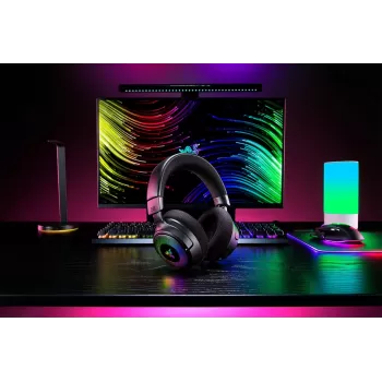 Беспроводные игровые наушники RAZER BARRACUDA X Chroma Цвет:чёрный