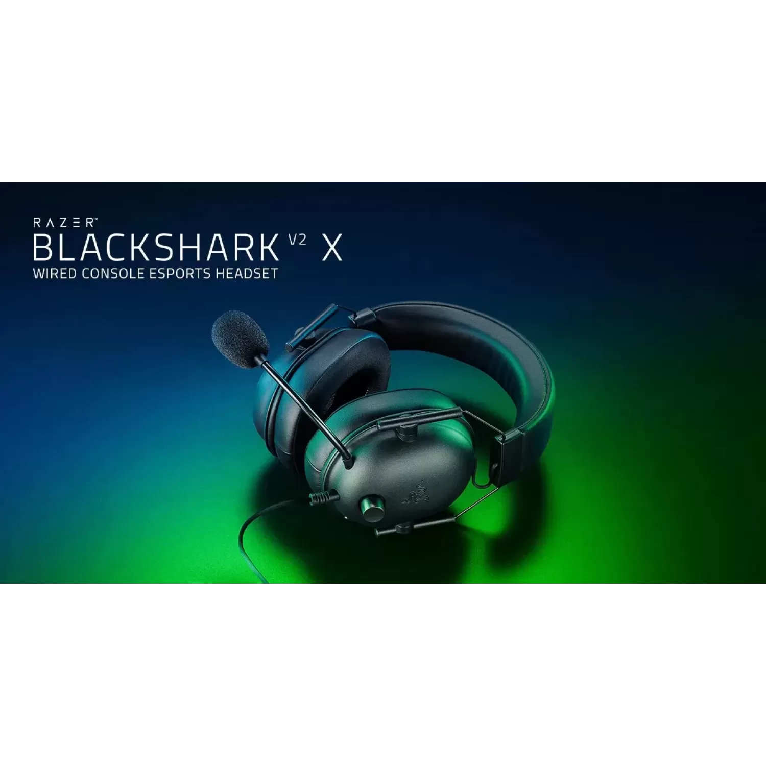 Проводные Игровые Наушники RAZER BLACKSHARK V2 X (XBOX LICENSED) black