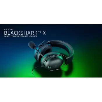 Проводные Игровые Наушники RAZER BLACKSHARK V2 X (XBOX LICENSED) black